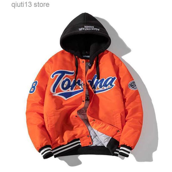 men's jackets winter vintage jacket men women hip hop baseball jacket embroidery letter streetwear hooded coat fashion loose couples cl, Black;brown
men's jackets winter vintage jacket men women hip hop baseball jacket embroidery letter streetwear hooded coat fashion loose couples cl, Black;brown