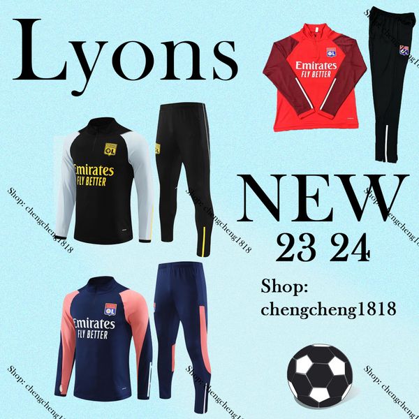 22 23 24 lyons tracksuit soccer set survetement 22 2023 2024 lyonnais l.paqueta ol aouar football training aa, Black
22 23 24 lyons tracksuit soccer set survetement 22 2023 2024 lyonnais l.paqueta ol aouar football training aa, Black