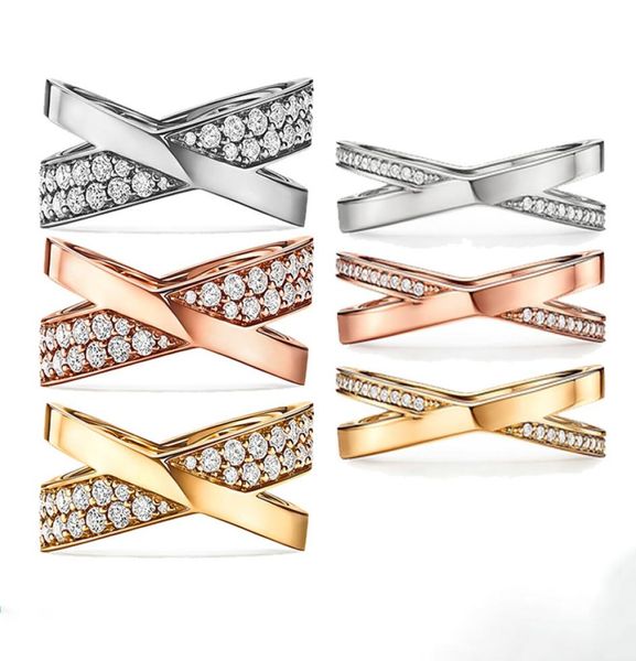 designer gift love ring for women x cross band diamond rings t wedding couple rings jewelry with box8628053, Silver
designer gift love ring for women x cross band diamond rings t wedding couple rings jewelry with box8628053, Silver