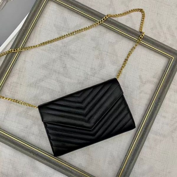 designer womens bag crossbody bag shoulder bag fashion genuine leather handbags chain wallet black card bag women flap handbag gold silver c, Black;red
designer womens bag crossbody bag shoulder bag fashion genuine leather handbags chain wallet black card bag women flap handbag gold silver c, Black;red
