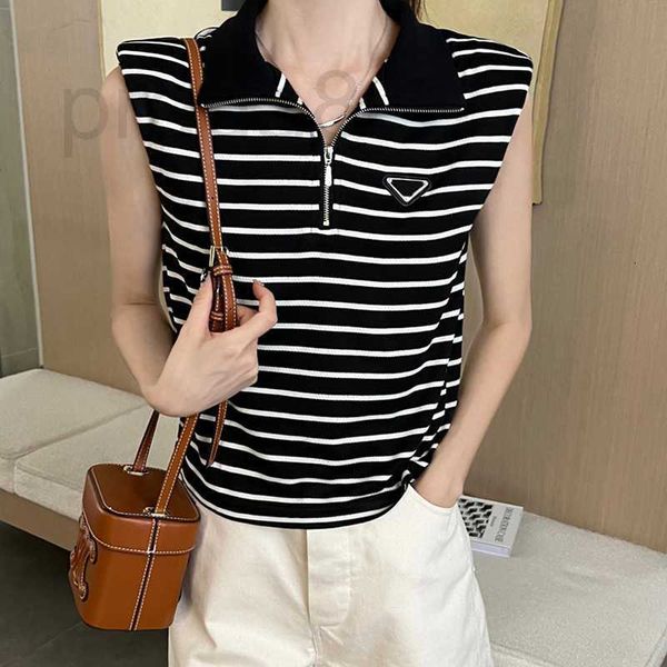 women's tanks & camis designer high edition sleeveless striped tank 23 summer new zipper loose slim qm8f, White
women's tanks & camis designer high edition sleeveless striped tank 23 summer new zipper loose slim qm8f, White