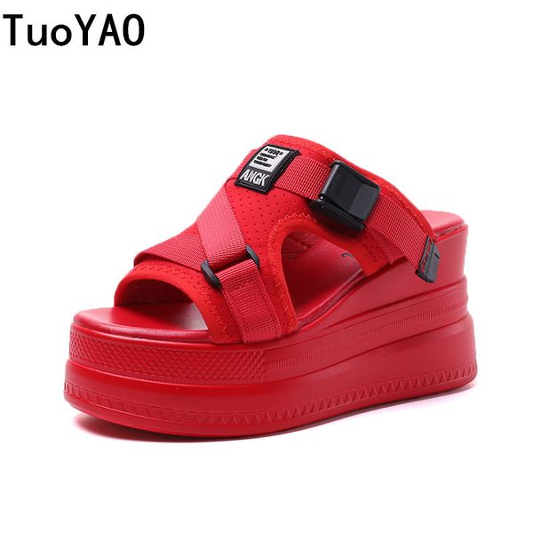 slippers summer buckle women s sandals 2023 fashion women 9cm wedges platform shoes open toe woman flats beach flip flops 230718, Black
slippers summer buckle women s sandals 2023 fashion women 9cm wedges platform shoes open toe woman flats beach flip flops 230718, Black