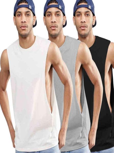 men039s fitness sleeveless vest with extreme dropped armhole crew neck regular fit shirts tank 3376943, White;black
men039s fitness sleeveless vest with extreme dropped armhole crew neck regular fit shirts tank 3376943, White;black