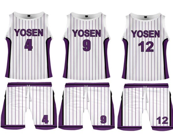 anime kuroko no basuke basket yosen school uniform murasakibara atsushi jersey sportswear men t shirt shorts set cosplay costume1046230, Black
anime kuroko no basuke basket yosen school uniform murasakibara atsushi jersey sportswear men t shirt shorts set cosplay costume1046230, Black