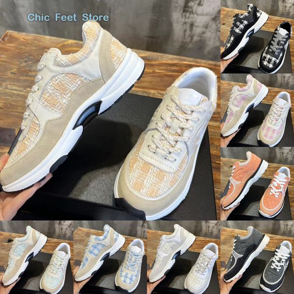 designer sneakers channel women shoes classic calfskin sneakers ccity sneaker casual style suede tweed leather trainers lace-up sports, Black
designer sneakers channel women shoes classic calfskin sneakers ccity sneaker casual style suede tweed leather trainers lace-up sports, Black