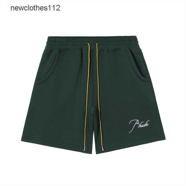 terry short premium with rh signature script embroidered on the front featuring twin side pockets and a custom rhude chevron back pocket ext, White;black
terry short premium with rh signature script embroidered on the front featuring twin side pockets and a custom rhude chevron back pocket ext, White;black
