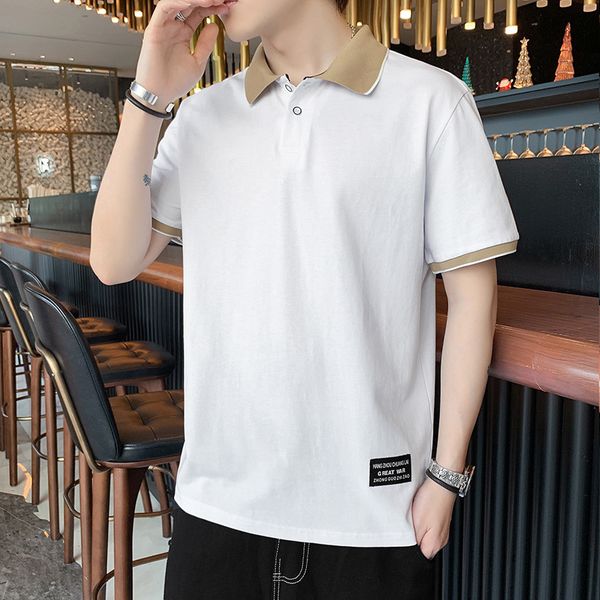 men's polos polo t shirts for men slim fit casual fashion clothing 2023 brand summer short sleeve 230717, White;black
men's polos polo t shirts for men slim fit casual fashion clothing 2023 brand summer short sleeve 230717, White;black