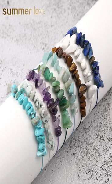 new fashion irregular natural gravel charm bracelets for women men bohemia handmade weave rope beads bracelets friendship jewelry 6036374, Golden;silver
new fashion irregular natural gravel charm bracelets for women men bohemia handmade weave rope beads bracelets friendship jewelry 6036374, Golden;silver