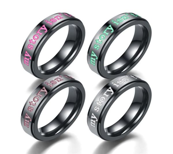 my story isn039t over yet stainless steel ring for men women letters rings awareness fashion jewelry size 4136885311, Silver
my story isn039t over yet stainless steel ring for men women letters rings awareness fashion jewelry size 4136885311, Silver