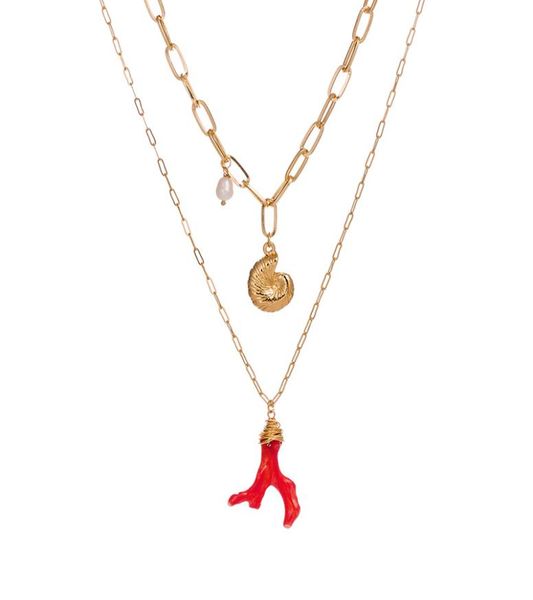 designer necklace jewelry 17 styles multi layers necklaces women choker with shell pearl starfish pendant gold plated sea serials 1243078, Silver
designer necklace jewelry 17 styles multi layers necklaces women choker with shell pearl starfish pendant gold plated sea serials 1243078, Silver