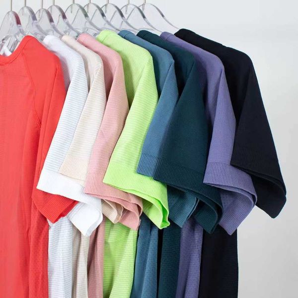 lulu t shirt women short sleeve tee sport fitness yoga shirt elasticity crew neck quick dry breathable workout running t-shirt summer tees s
lulu t shirt women short sleeve tee sport fitness yoga shirt elasticity crew neck quick dry breathable workout running t-shirt summer tees s