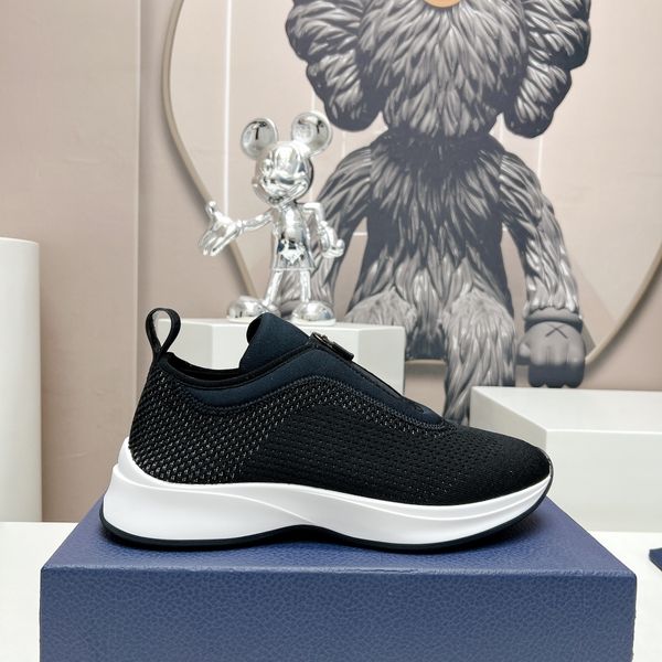 knitted sports shoes designer running shoes men's sports casual shoes leather running training shoes women's shoes, Black
knitted sports shoes designer running shoes men's sports casual shoes leather running training shoes women's shoes, Black