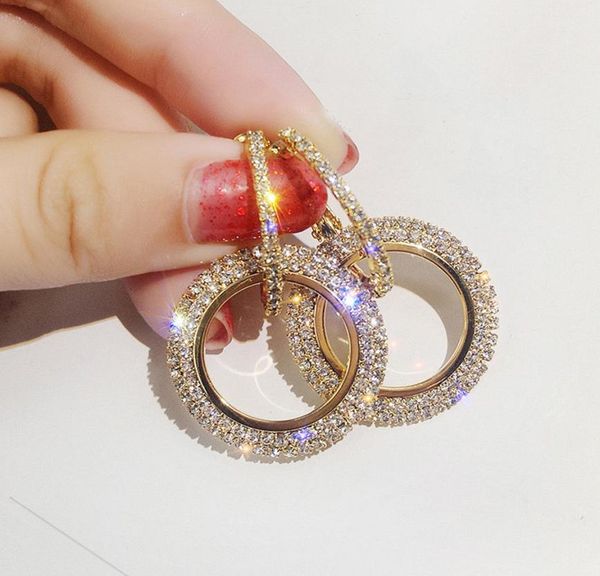 fashion korean style big round earrings women crystal gold silver color rhinestone geometric hoop earrings jewelry gift9385587, Golden;silver
fashion korean style big round earrings women crystal gold silver color rhinestone geometric hoop earrings jewelry gift9385587, Golden;silver