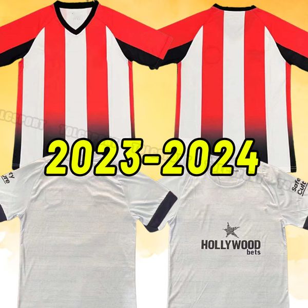s-2xl 23 24 brentfords fc home away soccer jerseys 2023 2024 toney mbeumo henry second football shirts men kids kit, Black;yellow
s-2xl 23 24 brentfords fc home away soccer jerseys 2023 2024 toney mbeumo henry second football shirts men kids kit, Black;yellow
