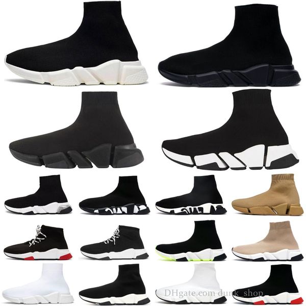 

designer sock paris shoes for me women triple-s black white red breathable sneakers race runners shoes mens womens sports outdoor eur 36-47