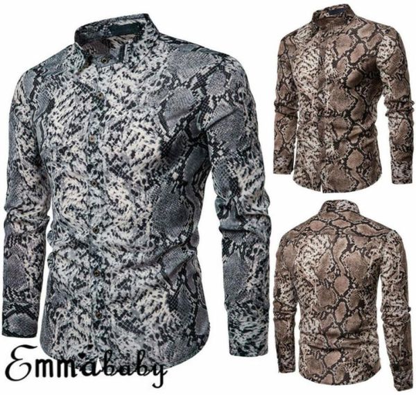 snake pattern print slim fit shirt men 2020 brand new long sleeve men dress shirts hip hop streetwear casual shirt camisa3771777, White;black
snake pattern print slim fit shirt men 2020 brand new long sleeve men dress shirts hip hop streetwear casual shirt camisa3771777, White;black
