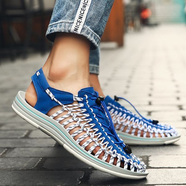 sandals brand summer men shoes quality comfortable fashion design casual size 37 230718, Black
sandals brand summer men shoes quality comfortable fashion design casual size 37 230718, Black