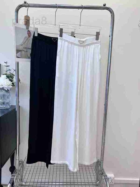 women's pants & capris designer loose and draped casual pants with elastic waist wide legs, simple skin friendly, slimming high floor, Black;white
women's pants & capris designer loose and draped casual pants with elastic waist wide legs, simple skin friendly, slimming high floor, Black;white