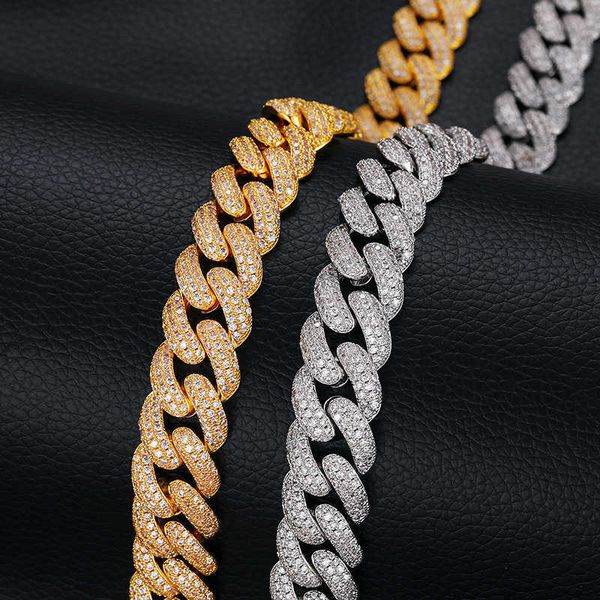 hip hop necklace new 15mm 3 row miami heavy industries cuban chain full zircon men's necklace jewelry, Silver
hip hop necklace new 15mm 3 row miami heavy industries cuban chain full zircon men's necklace jewelry, Silver