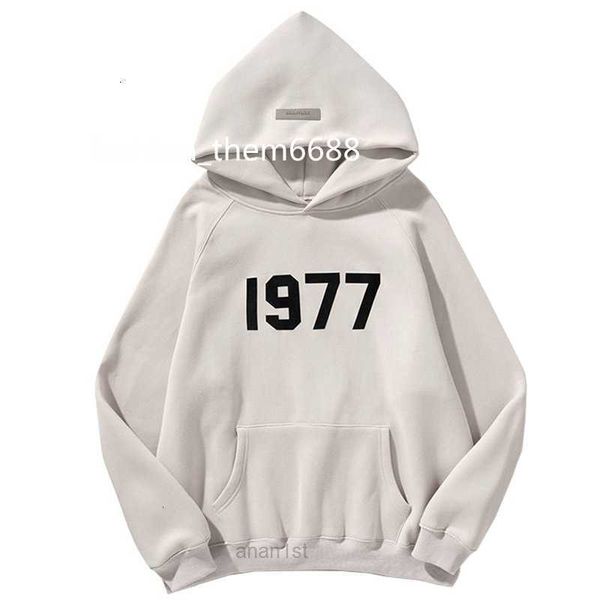 men's hoodies sweatshirts new oversized men essentials hoodies 1977 flocked 100% cotton sweatshirts loose couples hip hop hoodie, Black
men's hoodies sweatshirts new oversized men essentials hoodies 1977 flocked 100% cotton sweatshirts loose couples hip hop hoodie, Black