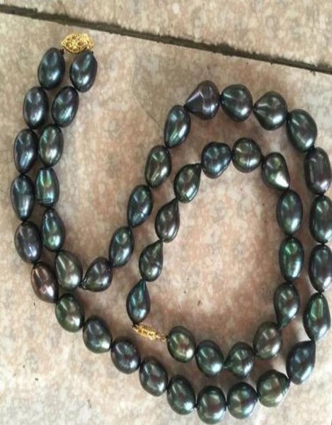 1113mm tahitian black green pearl necklace 18 inch bracelet 758 inch 14k gold clasp3209427, Silver
1113mm tahitian black green pearl necklace 18 inch bracelet 758 inch 14k gold clasp3209427, Silver