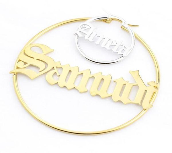 357 cm big hoop earrings for women personalized name custom jewelry stainless steel rose gold earings fashion jewelry 202082661251794677, Golden;silver
357 cm big hoop earrings for women personalized name custom jewelry stainless steel rose gold earings fashion jewelry 202082661251794677, Golden;silver