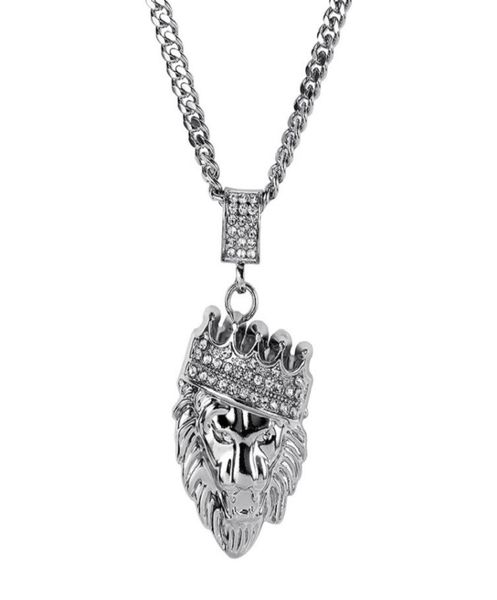 fashion men rock hip hop lion head pendant necklace iced out american star male full rhinestone jewelry long chain for mens3404530, Silver
fashion men rock hip hop lion head pendant necklace iced out american star male full rhinestone jewelry long chain for mens3404530, Silver