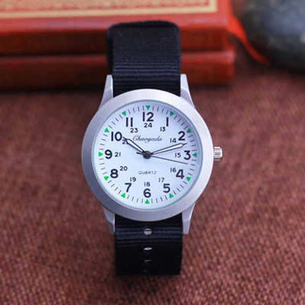 2023 chao yada children's boys and girls 24-hour canvas luminous pointer quartz watch children's student military waterproof watch, Slivery;golden
2023 chao yada children's boys and girls 24-hour canvas luminous pointer quartz watch children's student military waterproof watch, Slivery;golden