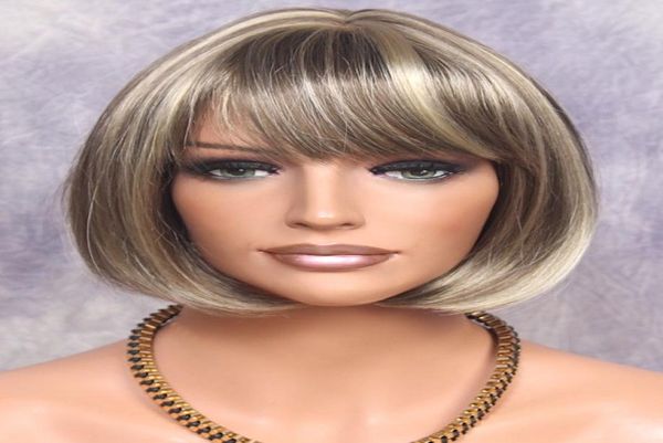 classic bob full wig straight w bangs stunning hairpiece 1822 blonde mix nwt7722436, Black;brown
classic bob full wig straight w bangs stunning hairpiece 1822 blonde mix nwt7722436, Black;brown