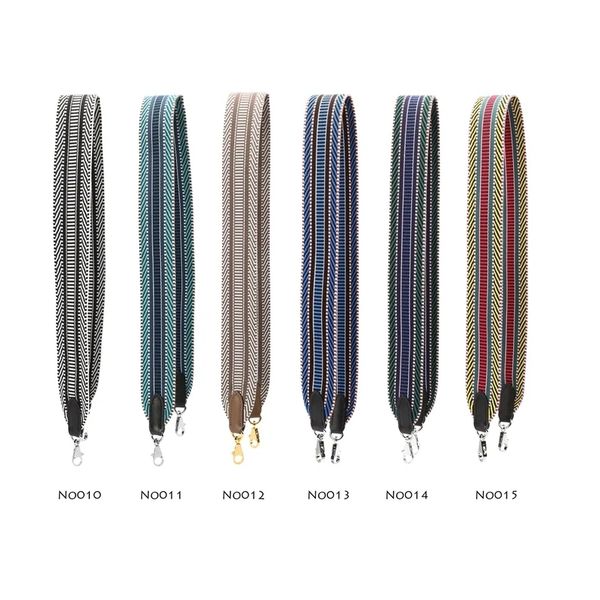 bag parts accessories colorful striped canvas crossbody strap with cowskin leather for designer shoulder bag purse bag replacement parts acc, Black
bag parts accessories colorful striped canvas crossbody strap with cowskin leather for designer shoulder bag purse bag replacement parts acc, Black
