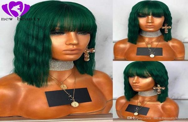 14quot dark green brazilian full lace front wig short wave bob wig blackbrownpink synthetic wig for white women with bangs fri2385327, Black
14quot dark green brazilian full lace front wig short wave bob wig blackbrownpink synthetic wig for white women with bangs fri2385327, Black