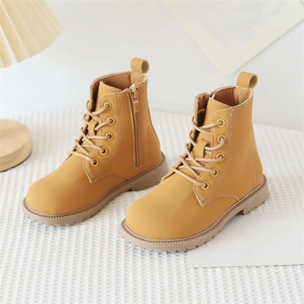 girls' martin boots autumn new kid' short boots english style thin boys' leather shoes student performance leather boots, Black;grey
girls' martin boots autumn new kid' short boots english style thin boys' leather shoes student performance leather boots, Black;grey