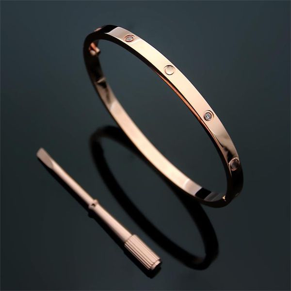 love bracelet designer jewelry for women 18k rose gold plated 4mm wide teainium stainless steel mens bangle nail carter bob clou luxury fash, Black
love bracelet designer jewelry for women 18k rose gold plated 4mm wide teainium stainless steel mens bangle nail carter bob clou luxury fash, Black