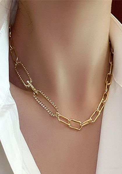 2020 christmas gift unique women jewelry gold filled micro pave safety pin link chain choker necklace extension chains layer6070021, Silver
2020 christmas gift unique women jewelry gold filled micro pave safety pin link chain choker necklace extension chains layer6070021, Silver
