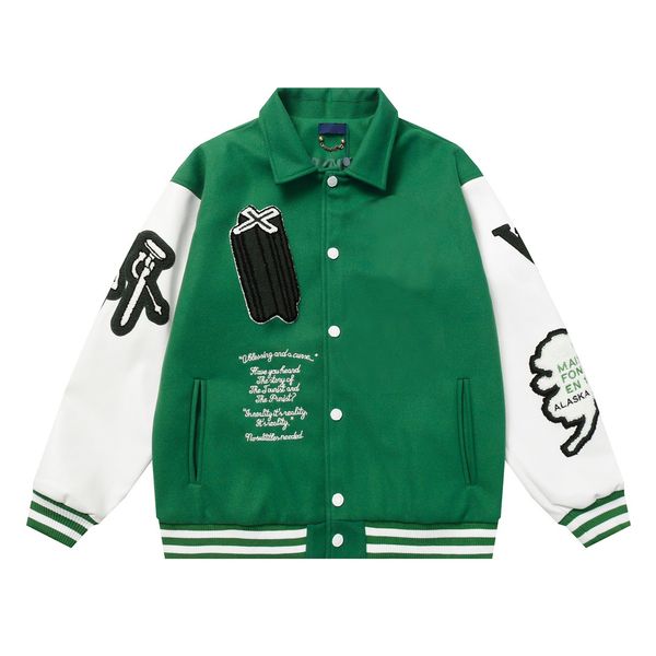 men's jackets leather baseball jacket varsity bomber sports windbreaker coats outerwear coat size, Black;brown
men's jackets leather baseball jacket varsity bomber sports windbreaker coats outerwear coat size, Black;brown