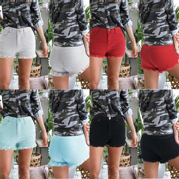2022 new women's summer ripped tassel jeans shorts fashion split skinny high elastic denim shorts s2xl drop shipping l230621, White;black
2022 new women's summer ripped tassel jeans shorts fashion split skinny high elastic denim shorts s2xl drop shipping l230621, White;black
