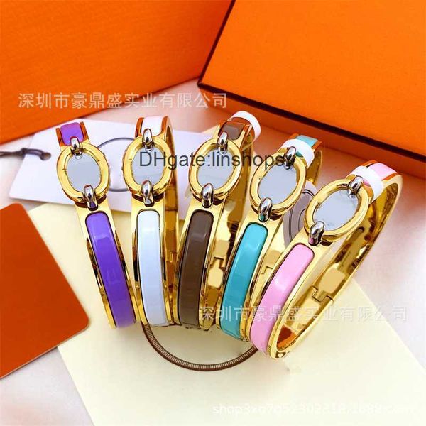 aher mas designer luxury brand enamel bracelet h pig nose bracelet enamel colored female 18k rose gold luxury pig nose love home fashion, Black
aher mas designer luxury brand enamel bracelet h pig nose bracelet enamel colored female 18k rose gold luxury pig nose love home fashion, Black