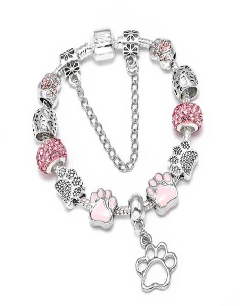 charm bracelets seialoy silver color shiny pink footprints beaded for women girls original fashion diy jewelry gifts whole2057210, Golden;silver
charm bracelets seialoy silver color shiny pink footprints beaded for women girls original fashion diy jewelry gifts whole2057210, Golden;silver