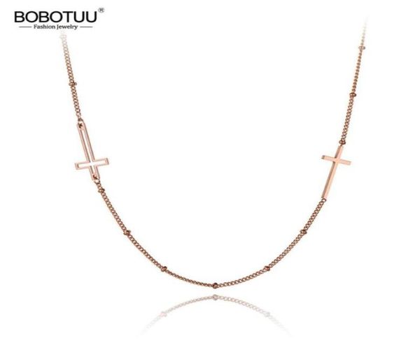 religious titanium stainless steel double cross choker necklaces for women rose gold chain link pendant necklace bn19173 chokers2258629, Golden;silver
religious titanium stainless steel double cross choker necklaces for women rose gold chain link pendant necklace bn19173 chokers2258629, Golden;silver