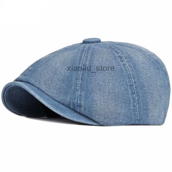 newsboy hats ht3777 berets men women flat cap hat washed cotton denim beret cap vintage artist painter beret hat octagonal newsboy cap hkd23, Blue;gray
newsboy hats ht3777 berets men women flat cap hat washed cotton denim beret cap vintage artist painter beret hat octagonal newsboy cap hkd23, Blue;gray