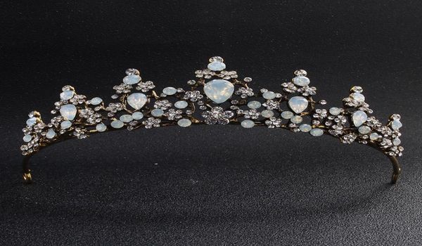 classic opal stones black gold tiaras and crowns wedding hair accessories queen head jewelry women diadem bride039s tiara jci025963057, White;golden
classic opal stones black gold tiaras and crowns wedding hair accessories queen head jewelry women diadem bride039s tiara jci025963057, White;golden