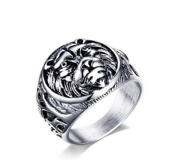 stainless steel ring the lion biker animal ring fashion jewelry 18mm men ring punk anillons hombre us size 7119932341, Silver
stainless steel ring the lion biker animal ring fashion jewelry 18mm men ring punk anillons hombre us size 7119932341, Silver