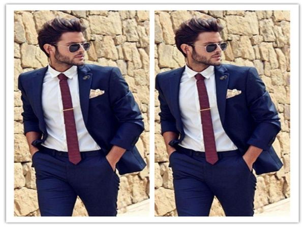 handsome navy blue groom tuxedos notch lapel groomsmen wedding tuxedos popular men formal prom blazer suitjacketpants 11022925375, Black;gray
handsome navy blue groom tuxedos notch lapel groomsmen wedding tuxedos popular men formal prom blazer suitjacketpants 11022925375, Black;gray