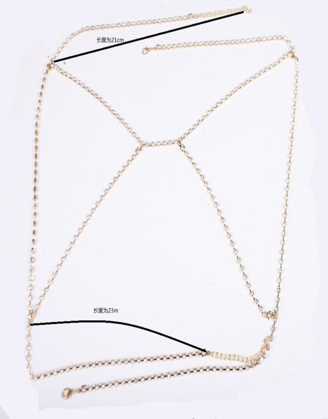 fashionclaw crystal bra slave harness body chain women rhinestone choker necklace pendant bikini beach body jewelry 20179779948, Silver
fashionclaw crystal bra slave harness body chain women rhinestone choker necklace pendant bikini beach body jewelry 20179779948, Silver