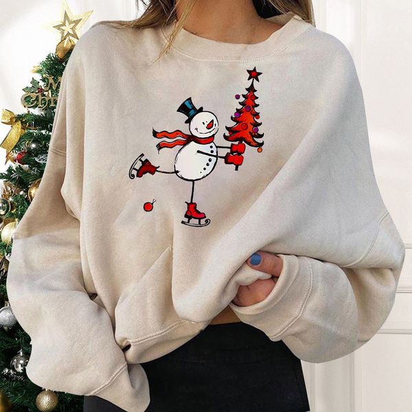 women's hoodies sweatshirts harajuku hoodie women print long comfy sleeve christmas pullovers hiliarious holiday casual 230717, Black
women's hoodies sweatshirts harajuku hoodie women print long comfy sleeve christmas pullovers hiliarious holiday casual 230717, Black