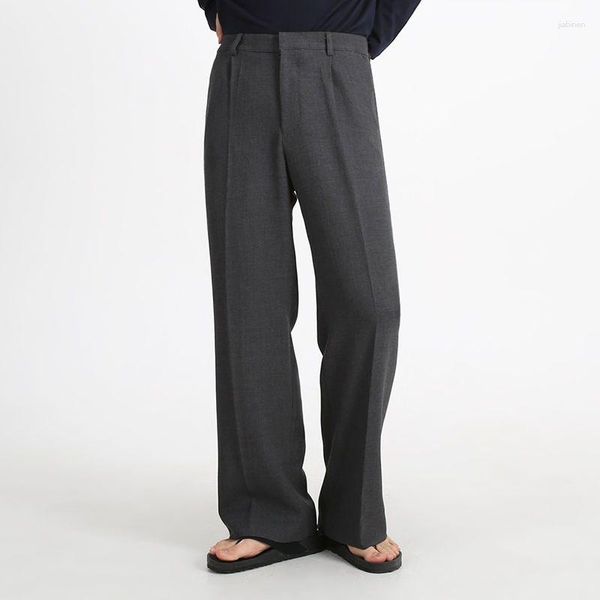 men's suits 2023 suit pants fashion society dress clothing korean loose straight casual elastic waist male office formal trousers n19, White;black
men's suits 2023 suit pants fashion society dress clothing korean loose straight casual elastic waist male office formal trousers n19, White;black