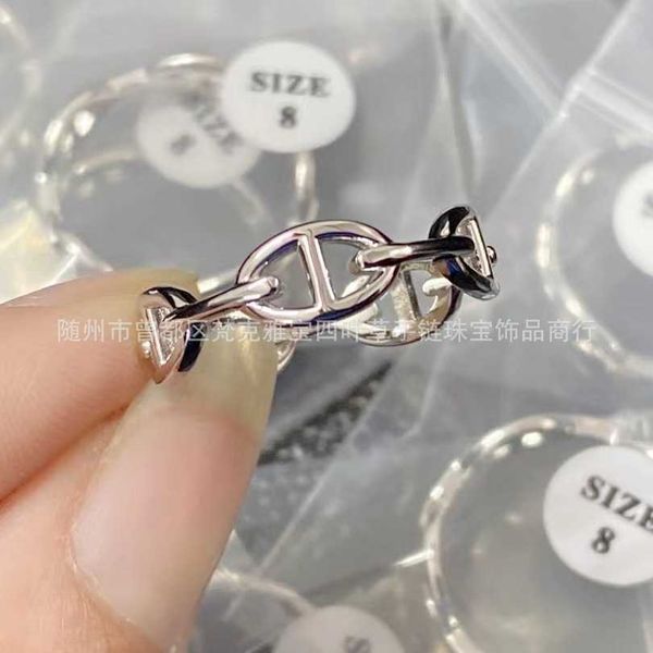 designer hemrres bracelet pig nose ring s925 sterling silver high edition h home fashion versatile couple simple style ei05
designer hemrres bracelet pig nose ring s925 sterling silver high edition h home fashion versatile couple simple style ei05
