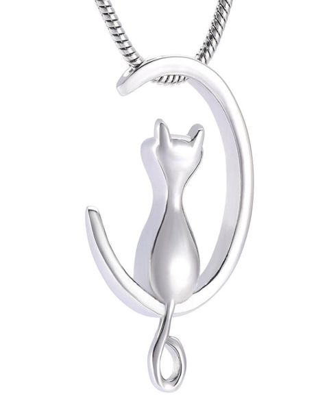 ijd10014 moon cat stainless stee cremation jewelry for pet memorial urns necklace hold ashes keepsake locket jewelry8225134, Silver
ijd10014 moon cat stainless stee cremation jewelry for pet memorial urns necklace hold ashes keepsake locket jewelry8225134, Silver
