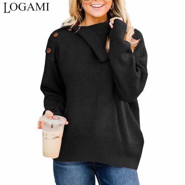 women's sweaters logami lapel pullover women 2020 autumn and winter women's asymmetry button casual knit sweater jumper l230718, White;black
women's sweaters logami lapel pullover women 2020 autumn and winter women's asymmetry button casual knit sweater jumper l230718, White;black