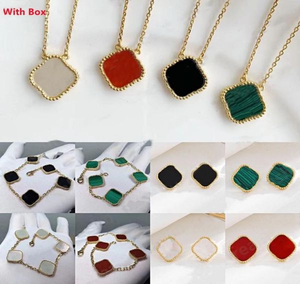 four leaf clover necklace designer jewelry set pendant necklaces bracelet stud earring gold silver mother of pearl green flower ne1152533
four leaf clover necklace designer jewelry set pendant necklaces bracelet stud earring gold silver mother of pearl green flower ne1152533